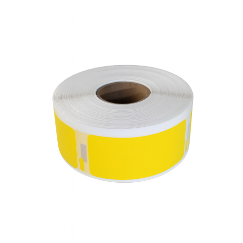 Zamienne etykiety Dymo 11352, żółte, 25 x 54 mm, 500 etykiet, klej trwały