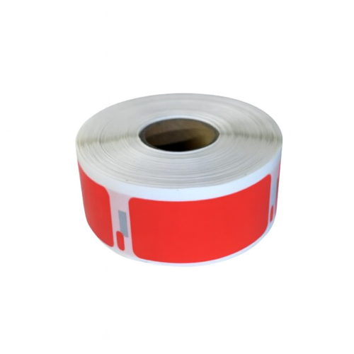 Zamienne etykiety Dymo 11352, czerwone, 25 x 54 mm, 500 etykiet, klej trwały