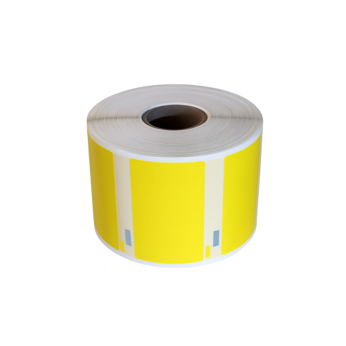 Zamienne etykiety Dymo 11354, żółte, 57 x 32 mm, 1000 etykiet, klej trwały