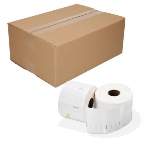 10 rolek etykiet kompatybilnych z Dymo 11354, 57 x 32 mm, 1000 etykiet