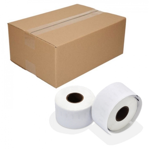 10 rolek etykiet kompatybilnych z Dymo 99018, 38 x 190 mm, 110 etykiet