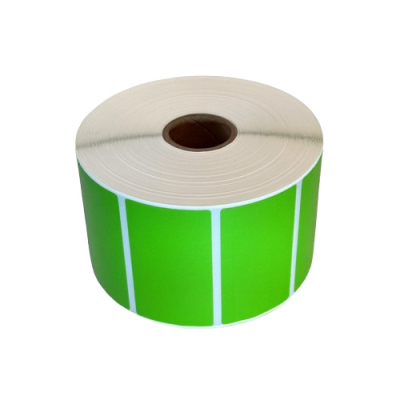 Etykiety termiczne 57 x 32, zielone