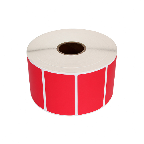 Etykiety JINO czerwone, 57 x 32 mm, 1500 etykiet
