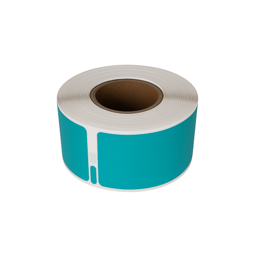 Zamienne etykiety Dymo 99010, zielone, 28 x 89 mm, 130 etykiet, klej trwały
