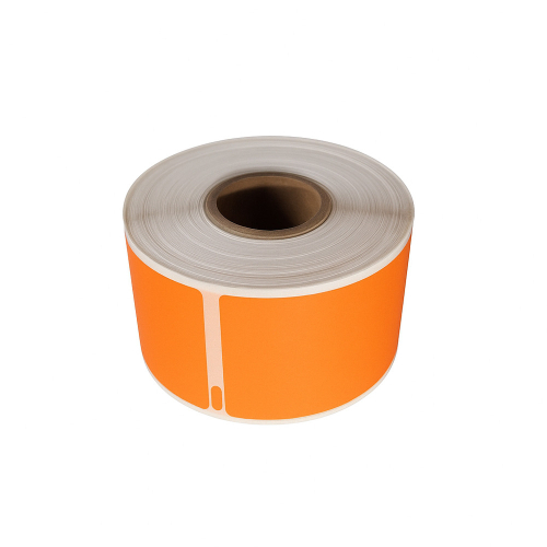 Zamienne etykiety Dymo 99010, pomarańczowe, 28 x 89 mm, 260 etykiet, klej trwały