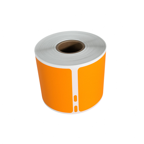 Zamienne etykiety Dymo 99014, pomarańczowe, 101 x 54 mm, 220 etykiet, klej trwały