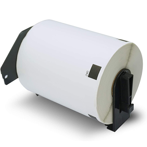 Zamienne etykiety Brother DK-11240, 102 x 51 mm, 600 etykiet, klej trwały, z uchwytem